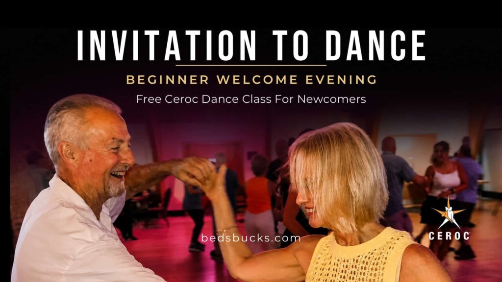 Invitation to Dance - Beginner Welcome Evening, a free Ceroc dance class for newcomers